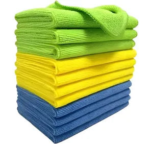 Paño de microfibra 38x38 cm para limpieza del hogar