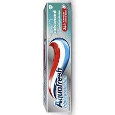 Crema Dental Aquafresh 158 gr – triple protección anticaries, blanqueadora y aliento fresco