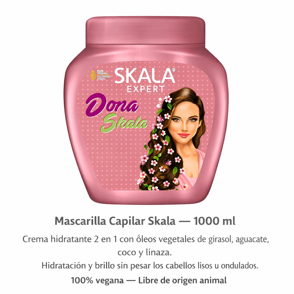 Dona Skala Expert 2en1 para cabello liso y ondulado 1000 g