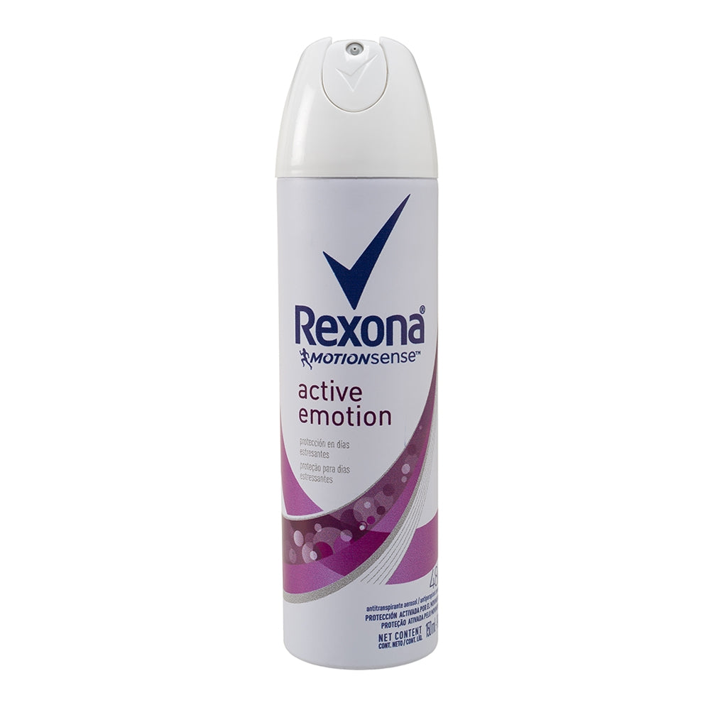 Desodorante Rexona Active Emotion Femenino Spray 150 ml – MotionSense protección 48 horas