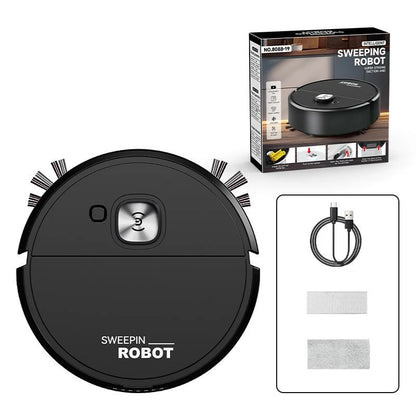 Robot Aspirador XMSJ 3 en 1 – Aspira, Barre y Friega