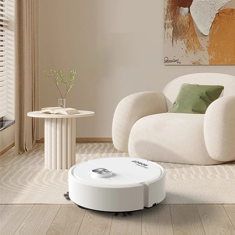 Robot Aspirador XMSJ 3 en 1 – Aspira, Barre y Friega