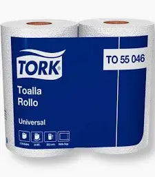 Manga Toalla de Papel Tork 24 metros 8 paquetes x 2 unidades – calidad profesional, pack mayorista