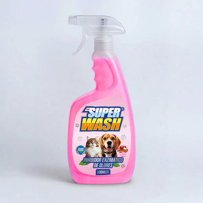 Inhibidor enzimático de olores Super Wash 500 ml Manzana Canela