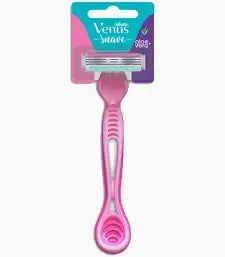 Máquina de Afeitar Gillette Venus Suave para mujer – depilación suave y precisa con banda humectante de aloe vera