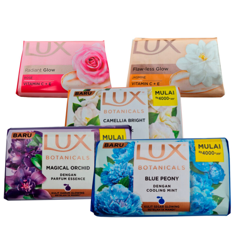 Jabón Lux en barra 70 gr variedad de aromas - piel suave e hidratada uso diario