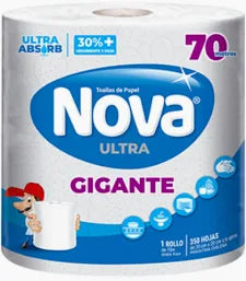Manga Toalla de Papel Nova XL 8 Unidades.