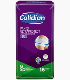 Pañal Pants Cotidian Ultraprotect talla G/XG 16 unidades