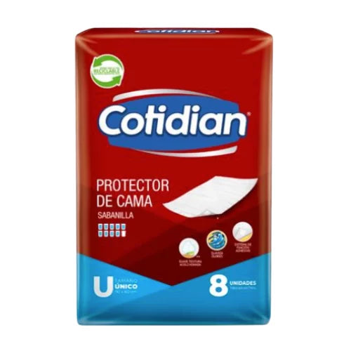 Protector de Cama Cotidian con sistema de fijación y gel súper absorbente