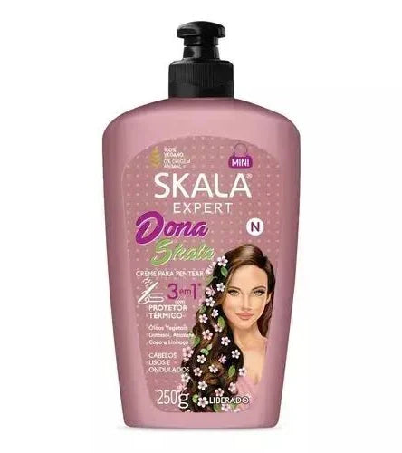 Skala Dona 3en1 250 g - protección térmica rizos y ondas