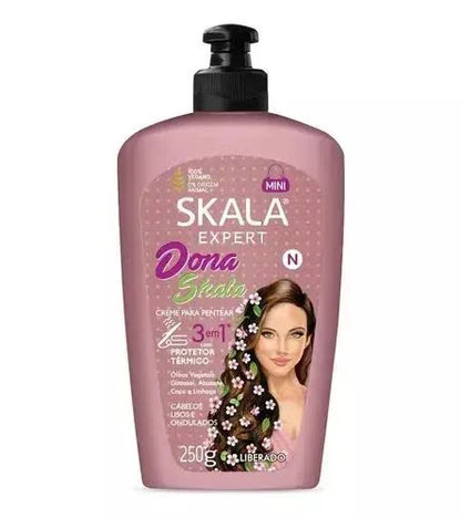 Skala Dona 3en1 250 g - protección térmica rizos y ondas