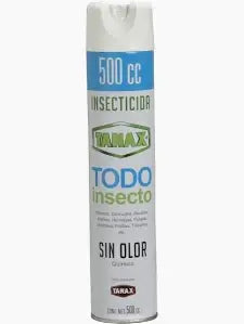 Tanax Sin Olor Todos los Insectos 500 cc – insecticida inodoro en spray para moscas, mosquitos y cucarachas, seguro para hogares con niños