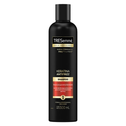 Shampoo TRESemmé Keratina Antifrizz 500 ml con queratina hidrolizada