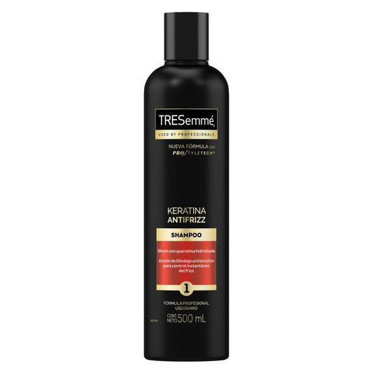 Shampoo TRESemmé Keratina Antifrizz 500 ml con queratina hidrolizada
